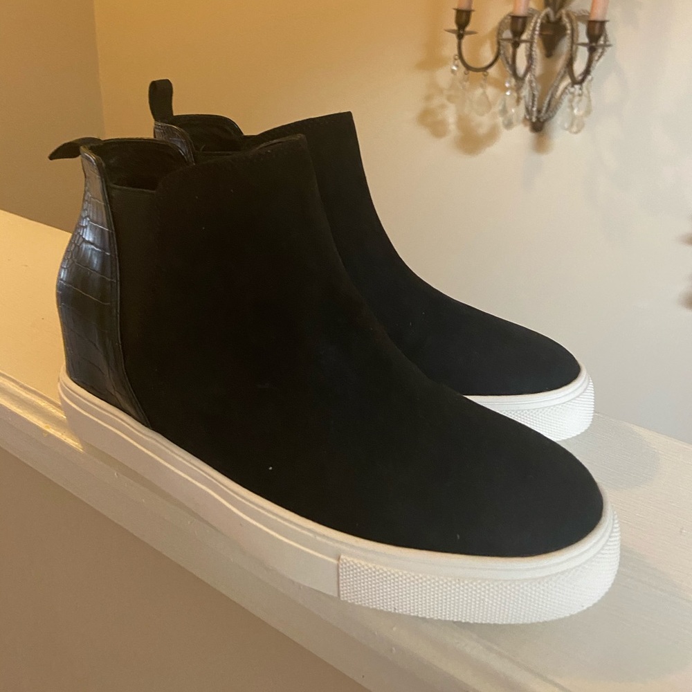 Black & white Nordstrom rack NEW platform sneakers